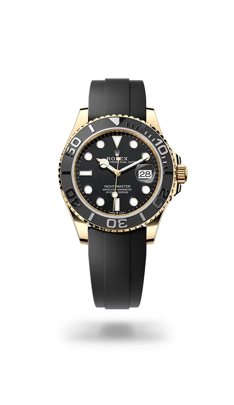 Rolex Yacht Master Gold Black