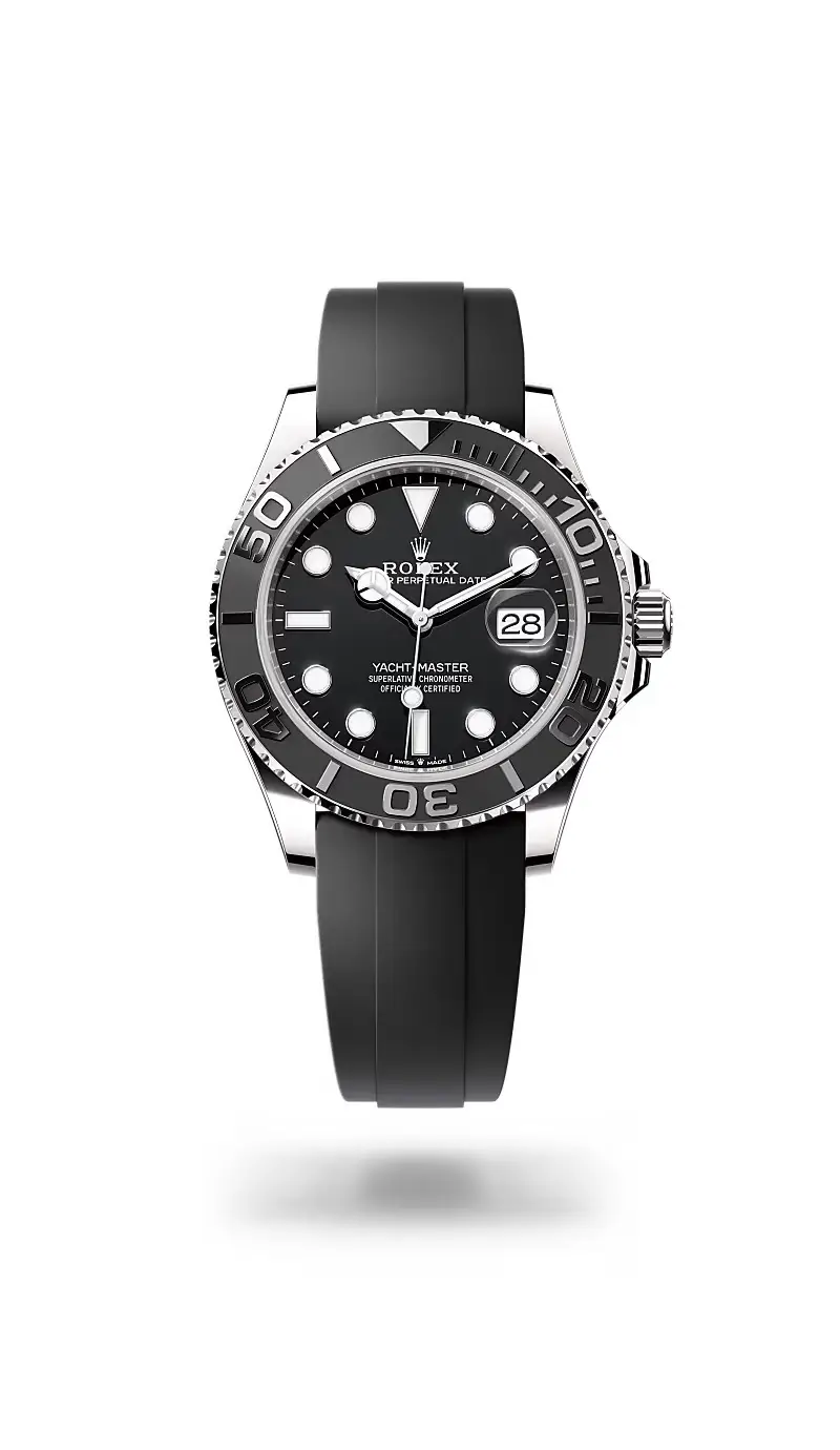 Rolex Yacht Master Silver Black