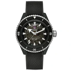 RADO CAPTAIN COOK HIGH TEACH CERAMIC (SILVER BLACK)