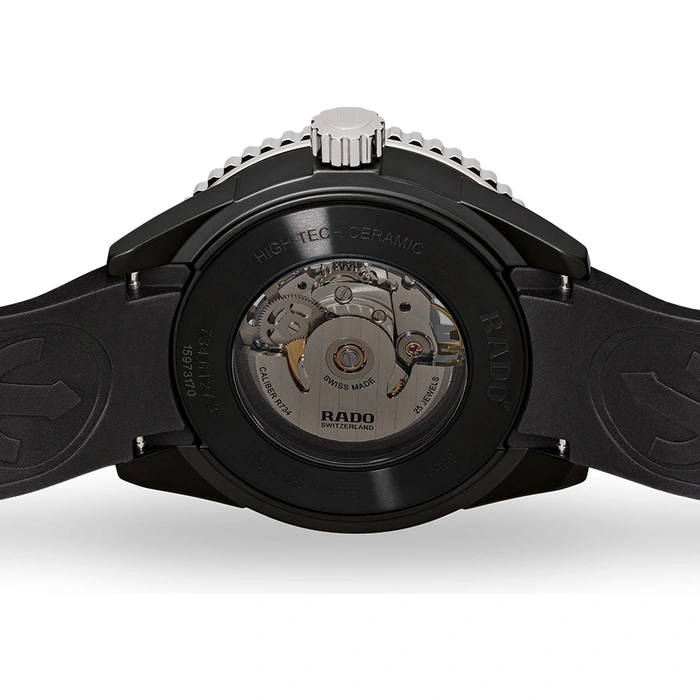 RADO CAPTAIN COOK HIGH TEACH CERAMIC (SILVER BLACK) - Image 2