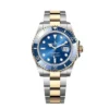 ROLEX SUBMARINER DATE (GOLD-SILVER -BLUE)