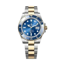ROLEX SUBMARINER DATE (GOLD-SILVER -BLUE)