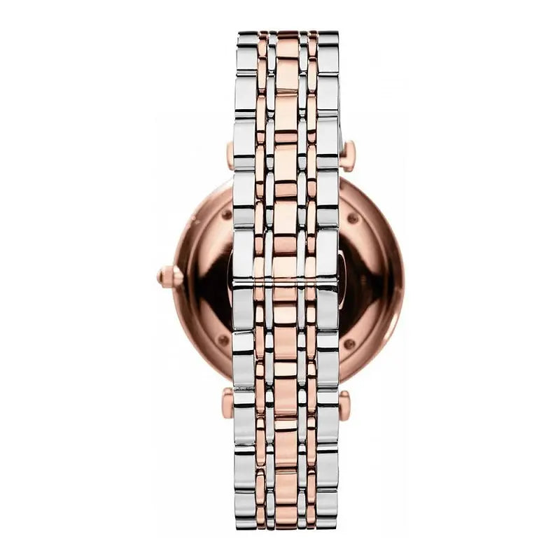 EMPORIO ARMANI PREMIUM WATCH FOR WOMENS (SILVER & COPER) - Image 2