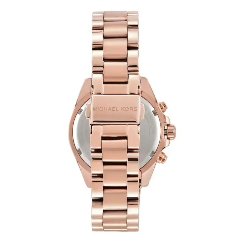 MICHAEL KORS MINI BRADSHAW FOR WOMENS (ROSE GOLD) - Image 4
