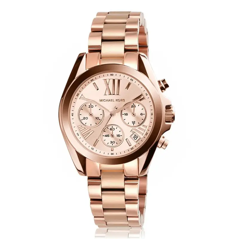 MICHAEL KORS MINI BRADSHAW FOR WOMENS (ROSE GOLD) - Image 5