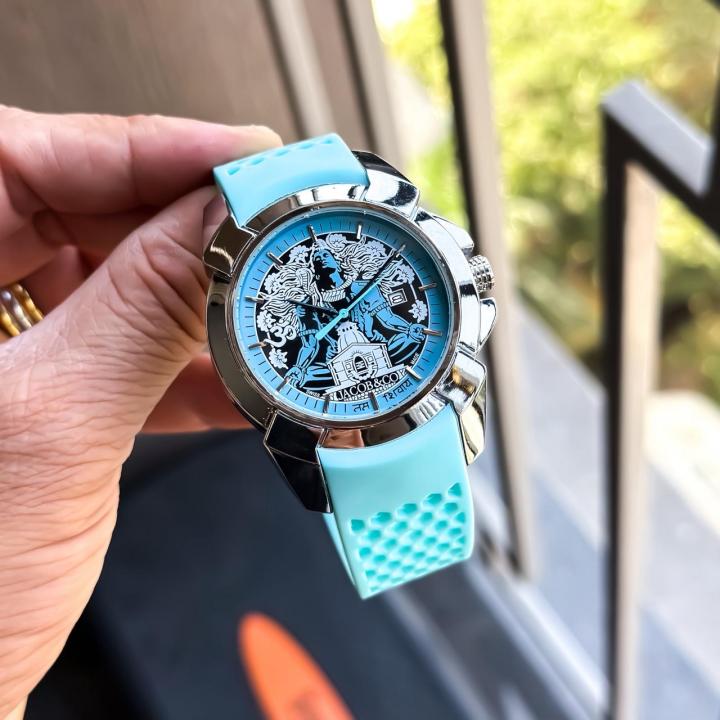JACOB&CO RUDRA EDITION (SKY BLUE- SILVER) - Image 5
