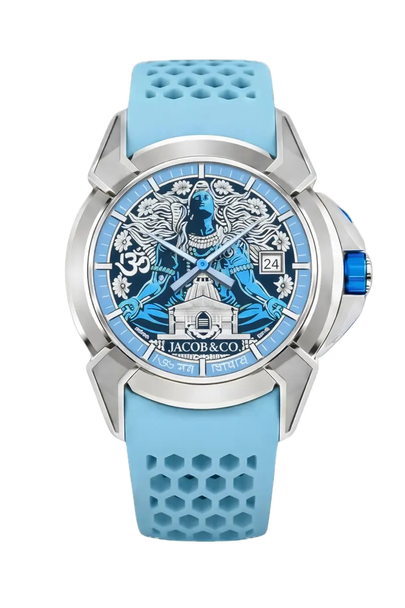 JACOB&CO RUDRA EDITION (SKY BLUE- SILVER)