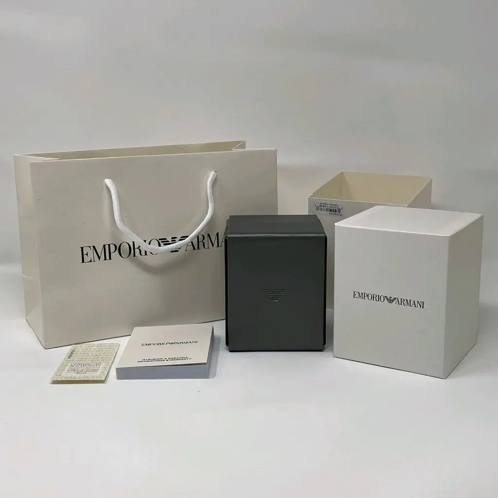 EMPORIO ARMANI PREMIUM WATCH FOR WOMENS (SILVER & COPER) - Image 6