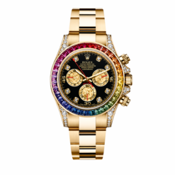 ROLEX DAYTONA RAIMBOW (GOLD - BLACK )