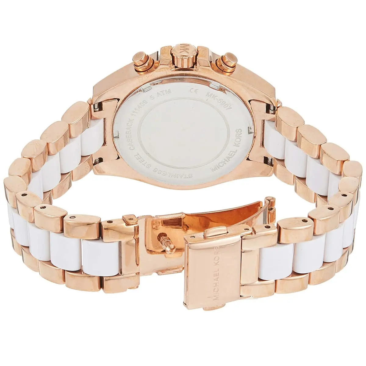 MICHAEL KORS BRADSHAW FOR WOMENS (ROSE GOLD WHITE) - Image 3