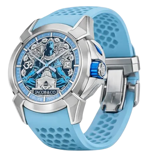 JACOB&CO RUDRA EDITION (SKY BLUE- SILVER) - Image 2