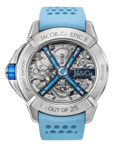 JACOB&CO RUDRA EDITION (SKY BLUE- SILVER) - Image 4
