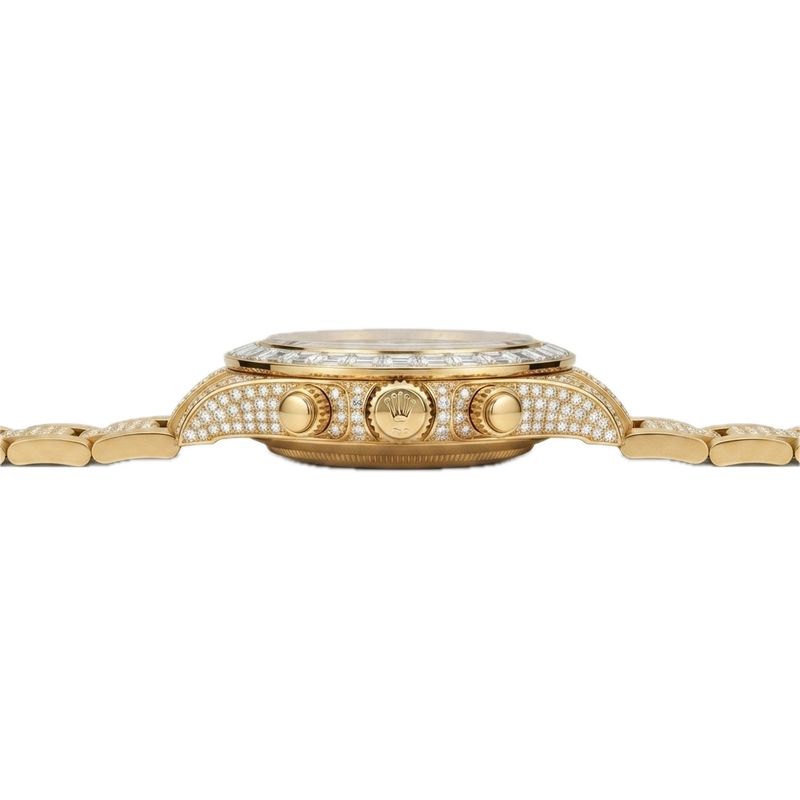 ROLEX DAYTONA EYE OF THE TIGER (GOLD CHAIN) - Image 3
