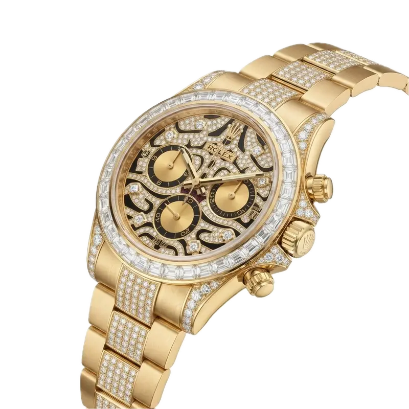 ROLEX DAYTONA EYE OF THE TIGER (GOLD CHAIN) - Image 2